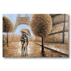Maleri - A Couple in Paris