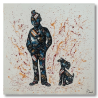 Maleri - Boy and Dog