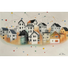 Maleri - City on a Cloud