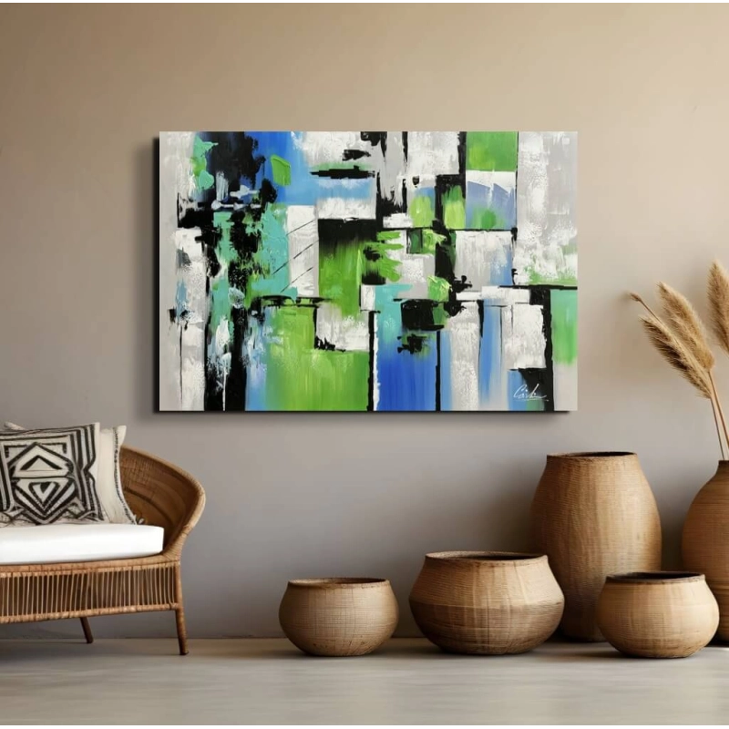 Maleri - Greenish