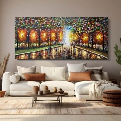 Maleri - A Light in the Night