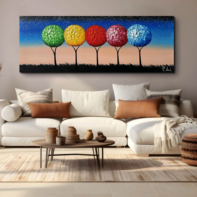 Maleri - Five Colors