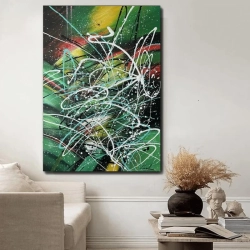 Maleri - Green Galaxy