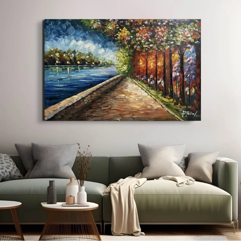 Maleri - By the Lake