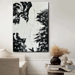 Maleri - Black and White II