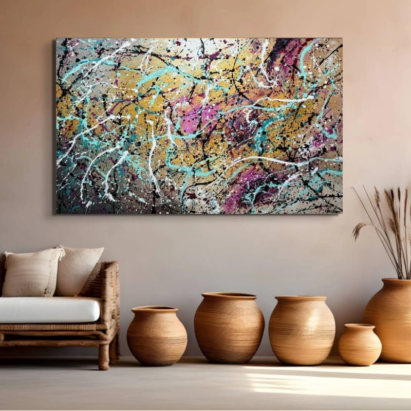 Maleri - Happening III