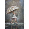 Maleri - Ballet White